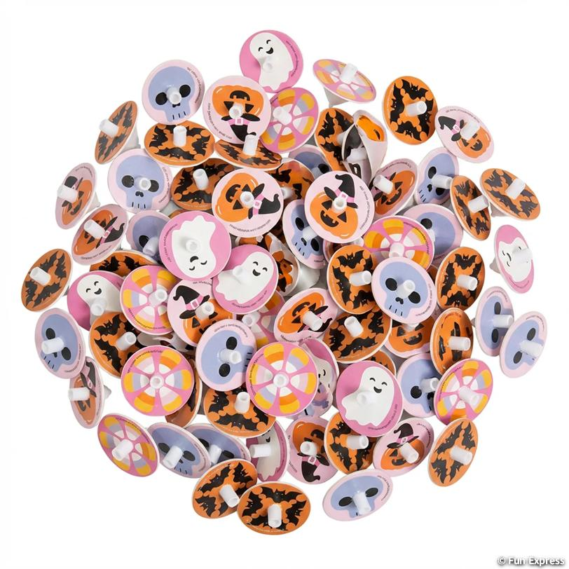Halloween Character Spooky Fun Spin Tops